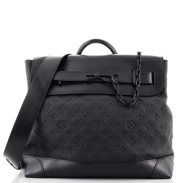 Louis Vuitton Steamer Bag Monogram Taurillon Leather PM