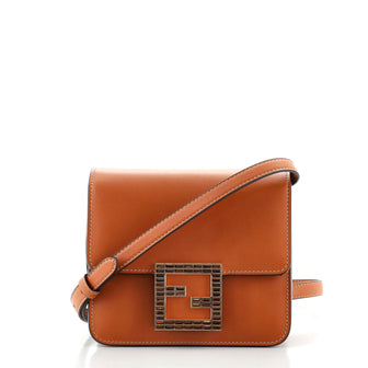 Fendi Fab Bag Leather with Crystals Mini