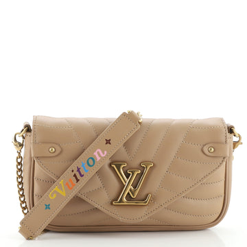 Louis Vuitton New Wave Chain Pochette Quilted Leather