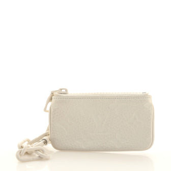 Louis Vuitton Key Pouch Monogram Taurillon Leather