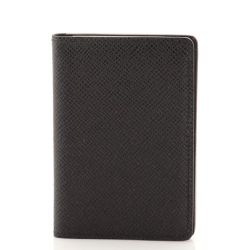 Louis Vuitton Pocket Organizer Taiga Leather