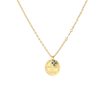 Louis Vuitton Collier Medal Miss Windsor Necklace Metal with Crystals