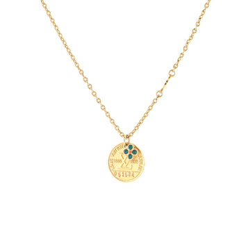 Louis Vuitton Collier Medal Miss Windsor Necklace Metal with Crystals