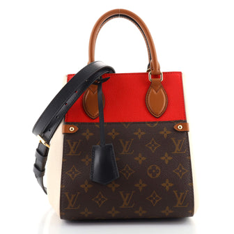 Louis Vuitton Fold Tote Monogram Canvas and Leather PM