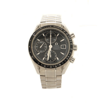 Omega Speedmaster Date Chronograph Chronometer Automatic Watch Stainless Steel 40