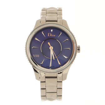 Christian Dior VIII Montaigne Quartz Watch Watch Stainless Steel and Mother of Pearl 32 Stainless Steel 32