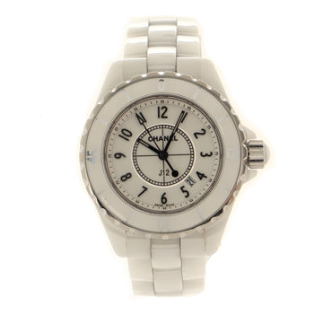 Chanel J12 Automatic Watch Ceramic and Stainless Steel 33