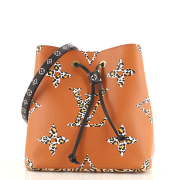 Louis Vuitton NeoNoe Handbag Limited Edition Jungle Monogram Giant