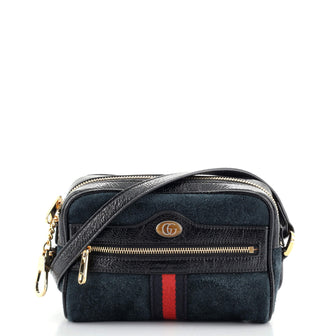 Gucci Ophidia Shoulder Bag Suede Mini