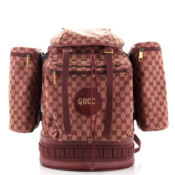 Gucci Alpina Trekking Backpack GG Canvas Large