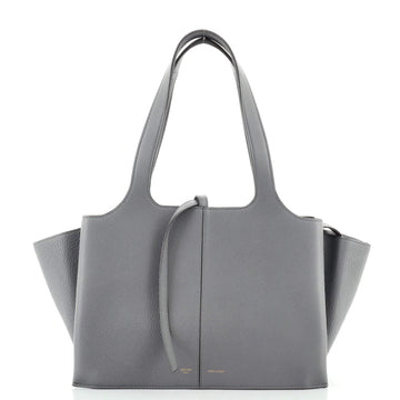 Celine Tri-Fold Shoulder Bag Grained Calfskin Small