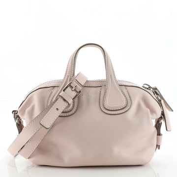Givenchy Nightingale Crossbody Bag Waxed Leather Micro