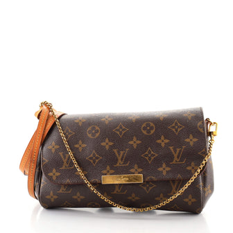 Louis Vuitton Favorite Handbag Monogram Canvas MM