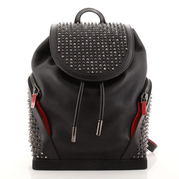 Christian Louboutin Explorafunk Backpack Spiked Leather