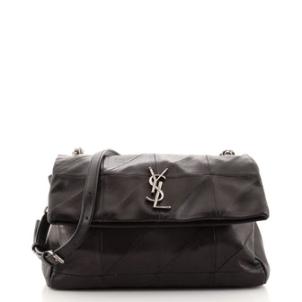 Saint Laurent Jamie Flap Crossbody Bag Quilted Leather Medium