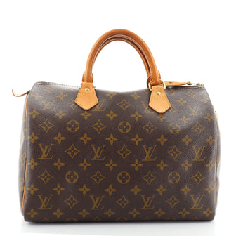 Louis Vuitton Speedy Handbag Monogram Canvas 30