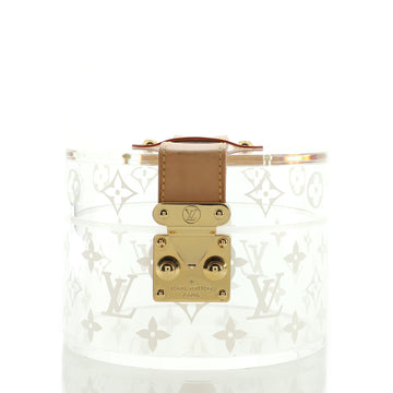 Louis Vuitton Box Scott Trunk Monogram Plexiglass