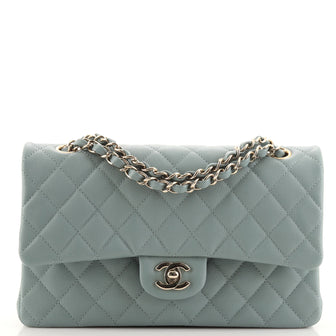 Chanel Classic Double Flap Bag Quilted Caviar Medium