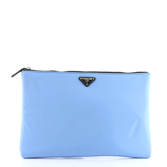 Prada Padded Clutch Tessuto Medium