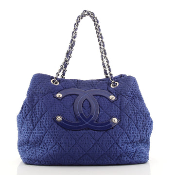 Chanel Cloquee Accordion Hobo Nylon Medium