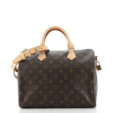Louis Vuitton Speedy Bandouliere Bag Monogram Canvas 30
