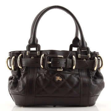Burberry Beaton Bag Quilted Leather Baby