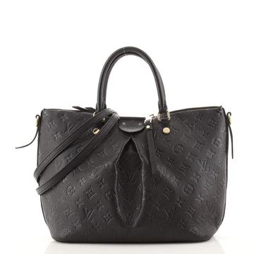 Louis Vuitton Mazarine Handbag Monogram Empreinte Leather MM