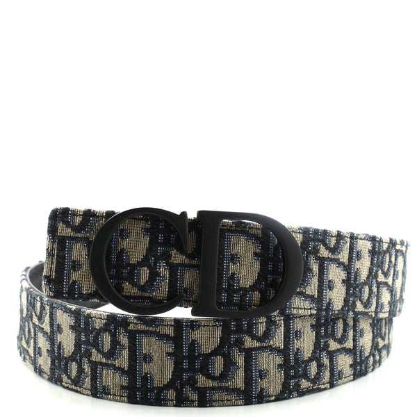christian dior buckle belt