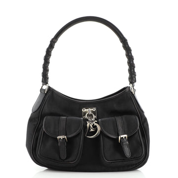 Christian Dior Lovely Charm Hobo Diorissimo Nylon
