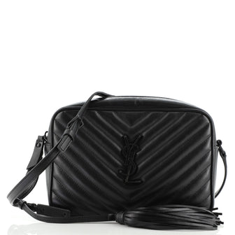 Saint Laurent Lou Camera Bag Matelasse Chevron Leather Small