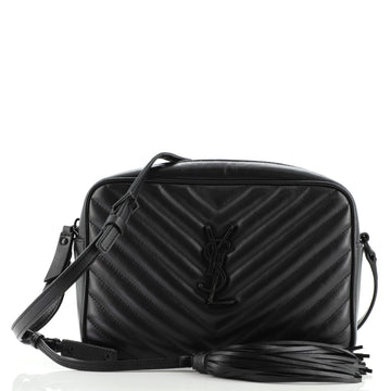 Saint Laurent Lou Camera Bag Matelasse Chevron Leather Small