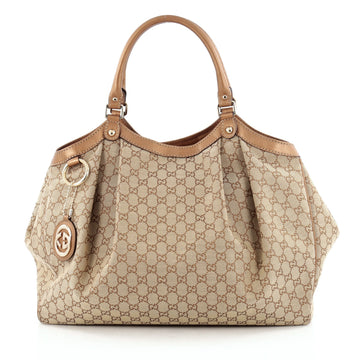 Gucci Sukey Tote GG Canvas Large