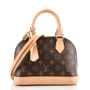 Louis Vuitton Alma Handbag Monogram Canvas BB