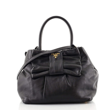 Prada Bow Tote Nappa Leather Mini