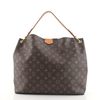 Louis Vuitton Graceful Handbag Monogram Canvas MM