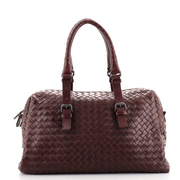 Bottega Veneta Boston Bag Intrecciato Nappa Large