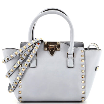Valentino Rockstud Tote Rigid Leather Mini