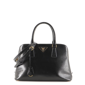 Prada Promenade Bag Vernice Saffiano Leather Medium