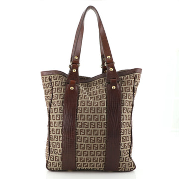 Fendi Open Tote Zucchino Canvas Medium