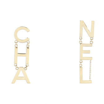 Chanel CHA-NEL Drop Earrings Metal