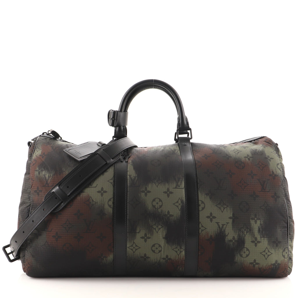 Louis Vuitton Keepall Bandouliere Bag Limited Edition Monogram Galaxy  Canvas 50 Multi color 14523331