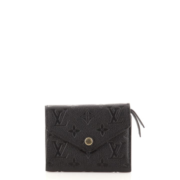 Louis Vuitton Victorine Wallet Monogram Empreinte Leather