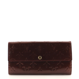Louis Vuitton Sarah Wallet Monogram Vernis