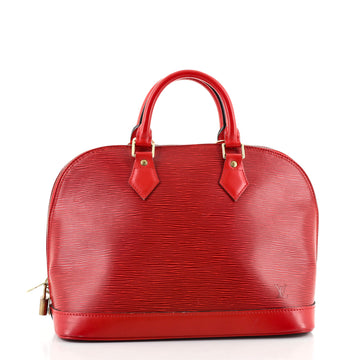 Louis Vuitton Vintage Alma Handbag Epi Leather PM