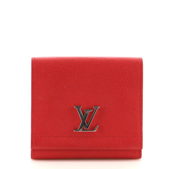 Louis Vuitton Lockme II Wallet Calfskin Compact