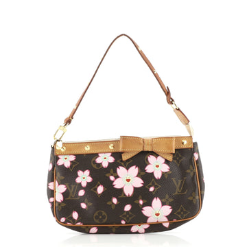 Louis Vuitton Pochette Accessoires Limited Edition Cherry Blossom Monogram