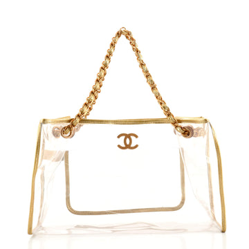 Chanel Naked Tote Bag PVC Large
