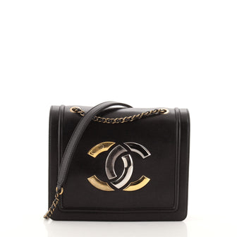 Chanel CC Antico Flap Bag Lambskin Mini