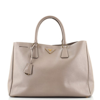 Prada Lux Open Tote Saffiano Leather Medium