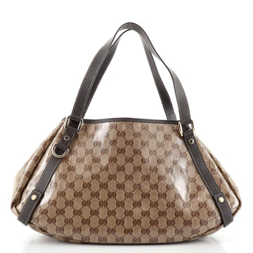 Gucci Abbey Shoulder Bag GG Coated Canvas Medium